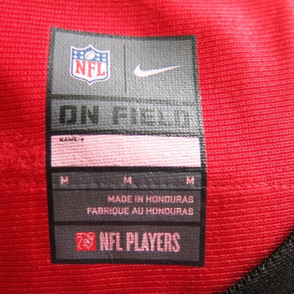 NFL NIKE Atlanta Falcons 24 Devonta Freeman Jersey Size M On Field Red Football - Picture 8 of 11